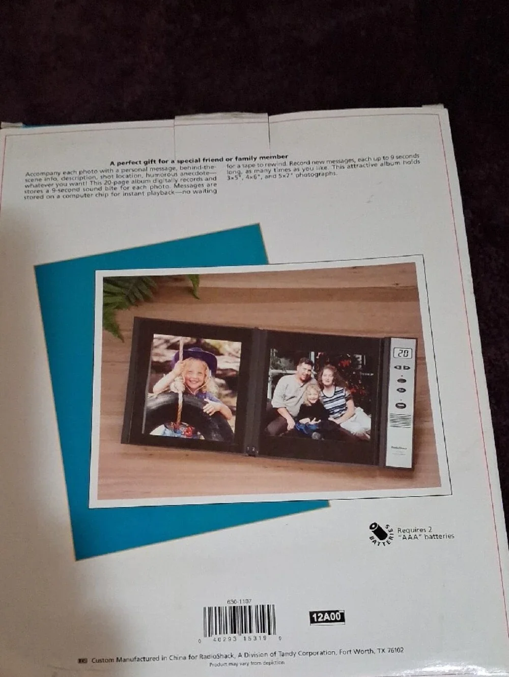 Voice Recording Photo Album  Vintage!
